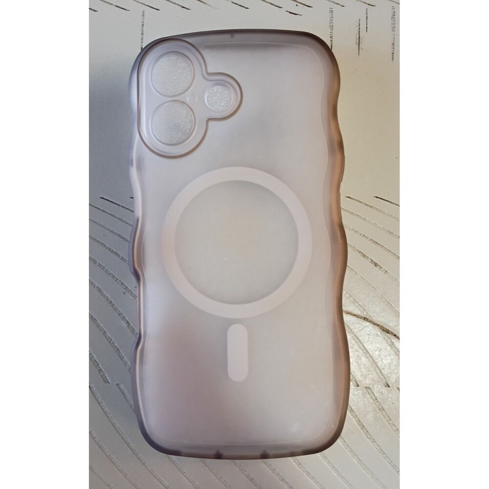 Clear Matte Transparent MagSafe Back Case for Apple iPhone 16 Pro / 17 Pro